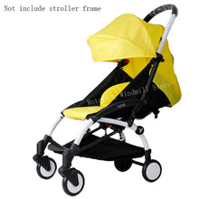 Load image into Gallery viewer, Stroller Hood &amp; Mattress For 175 Yoya Baby Throne Oxford Cloth Back With Mesh Pockets Yoya Stroller Accessories Cushion For Yoyo