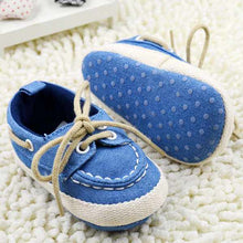 Load image into Gallery viewer, Baby Boy Shoes Infant First Walkers Nonslip hard Sole Toddler Baby Shoes Hot Sale for 0-18M Sole Toddler Baby Shoes Drop Ship