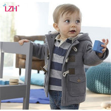 Load image into Gallery viewer, Infant Baby Jacket 2019 Autumn Winter Jacket For Baby Coats Kids Warm Hooded Outerwear Coat For Baby Boys Clothes Newborn Jacket