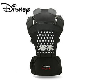 Disney 0-36 Months Bow Breathable Front Facing Baby Carrier Hipseat 20kg Infant Comfortable Sling Backpack Pouch Wrap  Carriers