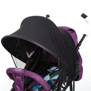 Baby stroller canopy Universal Baby Canopy Waterproof Stroller Rain Cover Wind Shield Most Stroller Pushchairs