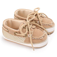 Load image into Gallery viewer, Newborn Baby Boy Girl Shoes First Walkers Baby Moccasin Shoes PU Leather Prewalkers for Kids Crib Shoes