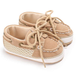 Newborn Baby Boy Girl Shoes First Walkers Baby Moccasin Shoes PU Leather Prewalkers for Kids Crib Shoes