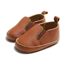 Load image into Gallery viewer, Newborn Baby Boy Girl Shoes First Walkers Baby Moccasin Shoes PU Leather Prewalkers for Kids Crib Shoes