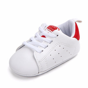 Baby Shoes Boy Girl Solid Sneaker Cotton Soft Anti-Slip Sole Newborn Infant First Walkers Toddler Casual Sport Crib Shoes