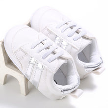 Load image into Gallery viewer, Baby Shoes Boy Girl Solid Sneaker Cotton Soft Anti-Slip Sole Newborn Infant First Walkers Toddler Casual Sport Crib Shoes