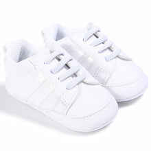 Load image into Gallery viewer, Baby Shoes Boy Girl Solid Sneaker Cotton Soft Anti-Slip Sole Newborn Infant First Walkers Toddler Casual Sport Crib Shoes