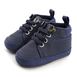 Baby Boy Shoes Infant First Walkers Nonslip hard Sole Toddler Baby Shoes Hot Sale for 0-18M Sole Toddler Baby Shoes Drop Ship