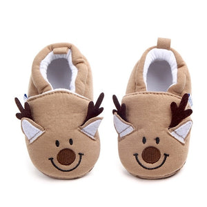 Baby Thickening Warm Indoor Shoes Children Cotton Shoes Kids Home Slippers Boys Girls Cute Cartoon Shoes