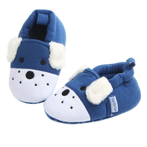 Baby Thickening Warm Indoor Shoes Children Cotton Shoes Kids Home Slippers Boys Girls Cute Cartoon Shoes