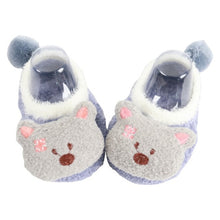 Load image into Gallery viewer, Baby Thickening Warm Indoor Shoes Children Cotton Shoes Kids Home Slippers Boys Girls Cute Cartoon Shoes