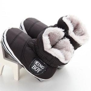 Newborn Baby Boots Unisex Kids Winter Shoes Crib Bebe Infant Toddler Five Star Pattern Snowfield Snow Boots Booty