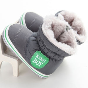 Newborn Baby Boots Unisex Kids Winter Shoes Crib Bebe Infant Toddler Five Star Pattern Snowfield Snow Boots Booty