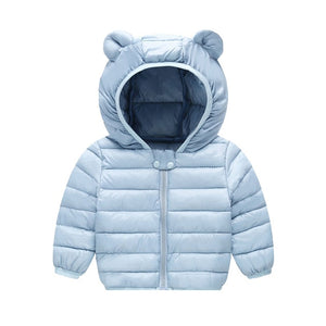 Waiwaibear New Baby Winter Coats Down Cotton  Coat  Jacket kids Baby Clothes Hooded infant  Down Jacket For Boys & Girls Clothes