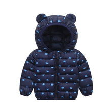 Load image into Gallery viewer, Waiwaibear New Baby Winter Coats Down Cotton  Coat  Jacket kids Baby Clothes Hooded infant  Down Jacket For Boys &amp; Girls Clothes