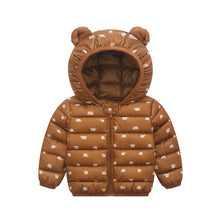 Load image into Gallery viewer, Waiwaibear New Baby Winter Coats Down Cotton  Coat  Jacket kids Baby Clothes Hooded infant  Down Jacket For Boys &amp; Girls Clothes