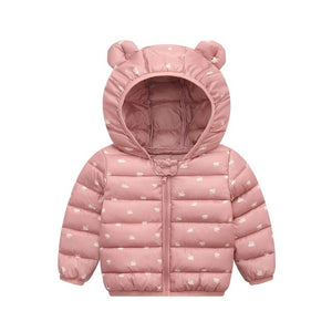 Waiwaibear New Baby Winter Coats Down Cotton  Coat  Jacket kids Baby Clothes Hooded infant  Down Jacket For Boys & Girls Clothes