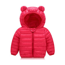 Load image into Gallery viewer, Waiwaibear New Baby Winter Coats Down Cotton  Coat  Jacket kids Baby Clothes Hooded infant  Down Jacket For Boys &amp; Girls Clothes