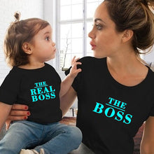 Load image into Gallery viewer, 2019 mommy and me clothes summer mom and daughter matching clothes mother and daughter family outfit t-shirt for baby boy girls