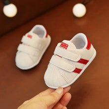 Load image into Gallery viewer, 0 to 18 months baby boys and girls toddler shoes infant sneakers newborn soft bottom first walk non-slip fashion shoes