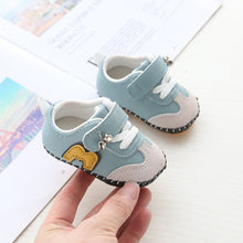 Load image into Gallery viewer, 0 to 18 months baby boys and girls toddler shoes infant sneakers newborn soft bottom first walk non-slip fashion shoes