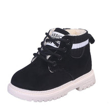 Load image into Gallery viewer, Children Casual Shoes Autumn Winter Martin Boots Boys Shoes Fashion Leather Soft Antislip Girls Boots 21-30 Sport Running Shoes