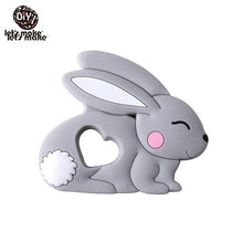 Load image into Gallery viewer, Let'S Make 1Pc Silicone Baby Teether Toddler Toys Diy Stroller Accessories For Pacifier Chain Owl Food Grade Toys Baby Teether