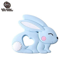 Load image into Gallery viewer, Let'S Make 1Pc Silicone Baby Teether Toddler Toys Diy Stroller Accessories For Pacifier Chain Owl Food Grade Toys Baby Teether