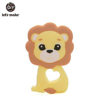 Load image into Gallery viewer, Let'S Make 1Pc Silicone Baby Teether Toddler Toys Diy Stroller Accessories For Pacifier Chain Owl Food Grade Toys Baby Teether