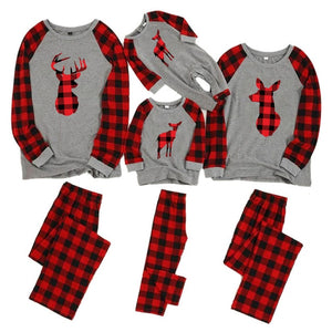 MVUPP family christmas pajamas mom dad and me matching clothes for kids clothing romper children set father mother baby girl boy