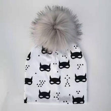 Load image into Gallery viewer, fashion newborn baby children hat cap for girls pompom baby born care infant toddler hats bonnet skullies beanies for kids boys