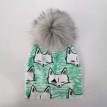 Load image into Gallery viewer, fashion newborn baby children hat cap for girls pompom baby born care infant toddler hats bonnet skullies beanies for kids boys