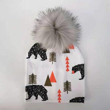 Load image into Gallery viewer, fashion newborn baby children hat cap for girls pompom baby born care infant toddler hats bonnet skullies beanies for kids boys