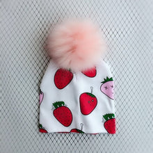 Load image into Gallery viewer, fashion newborn baby children hat cap for girls pompom baby born care infant toddler hats bonnet skullies beanies for kids boys