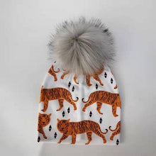Load image into Gallery viewer, fashion newborn baby children hat cap for girls pompom baby born care infant toddler hats bonnet skullies beanies for kids boys
