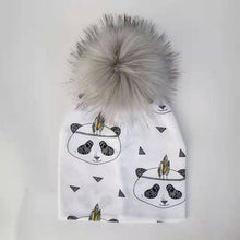 Load image into Gallery viewer, fashion newborn baby children hat cap for girls pompom baby born care infant toddler hats bonnet skullies beanies for kids boys