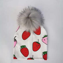 Load image into Gallery viewer, fashion newborn baby children hat cap for girls pompom baby born care infant toddler hats bonnet skullies beanies for kids boys