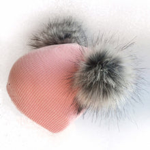 Load image into Gallery viewer, fashion newborn baby children hat cap for girls pompom baby born care infant toddler hats bonnet skullies beanies for kids boys