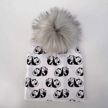 Load image into Gallery viewer, fashion newborn baby children hat cap for girls pompom baby born care infant toddler hats bonnet skullies beanies for kids boys