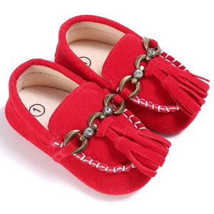 Newborn Baby Boy Girl Shoes First Walkers Baby Moccasin Shoes PU Leather Prewalkers for Kids Crib Shoes