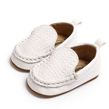 Load image into Gallery viewer, Newborn Baby Boy Girl Shoes First Walkers Baby Moccasin Shoes PU Leather Prewalkers for Kids Crib Shoes