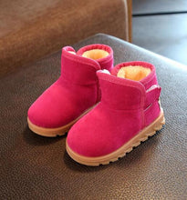 Load image into Gallery viewer, 2019 New Plush Warm Baby Toddler Boots Fashion Child Snow Boots Shoes For Boys Girls Winter Shoes 1-10 Year old Kids Ankle Boots