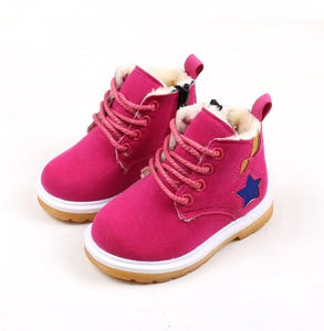 HaoChengJiaDe 2019 New Winter For Child Kid Girl Boy Snow Boots Comfort Thick Antislip Short Boots Fashion Cotton-padded Shoes