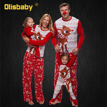 Load image into Gallery viewer, Parents Pajamas Family Xmas Elk Costume Matching Christmas Pajamas Mother Daughter Mom Son Outfits Mama Bear Shirts Pants Pjs