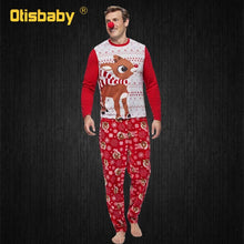 Load image into Gallery viewer, Parents Pajamas Family Xmas Elk Costume Matching Christmas Pajamas Mother Daughter Mom Son Outfits Mama Bear Shirts Pants Pjs