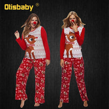 Load image into Gallery viewer, Parents Pajamas Family Xmas Elk Costume Matching Christmas Pajamas Mother Daughter Mom Son Outfits Mama Bear Shirts Pants Pjs