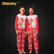 Load image into Gallery viewer, Parents Pajamas Family Xmas Elk Costume Matching Christmas Pajamas Mother Daughter Mom Son Outfits Mama Bear Shirts Pants Pjs