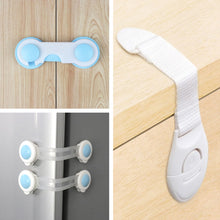 Load image into Gallery viewer, 10pcs Child Safety Cabinet Lock Baby Proof Security Protector Drawer Door Cabinet Locking Plastic Protection Kids Lock Baby Care