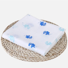 Load image into Gallery viewer, 1Pc Muslin 100% Cotton Baby Swaddles Soft Newborn Blankets Bath Gauze Infant Wrap sleepsack Stroller cover Play Mat