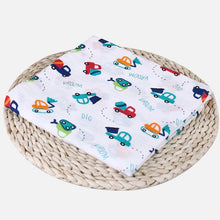 Load image into Gallery viewer, 1Pc Muslin 100% Cotton Baby Swaddles Soft Newborn Blankets Bath Gauze Infant Wrap sleepsack Stroller cover Play Mat